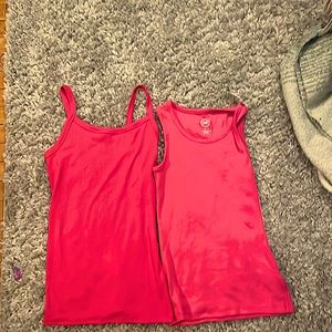 PINK GIRLS TIGHT TANKTOP